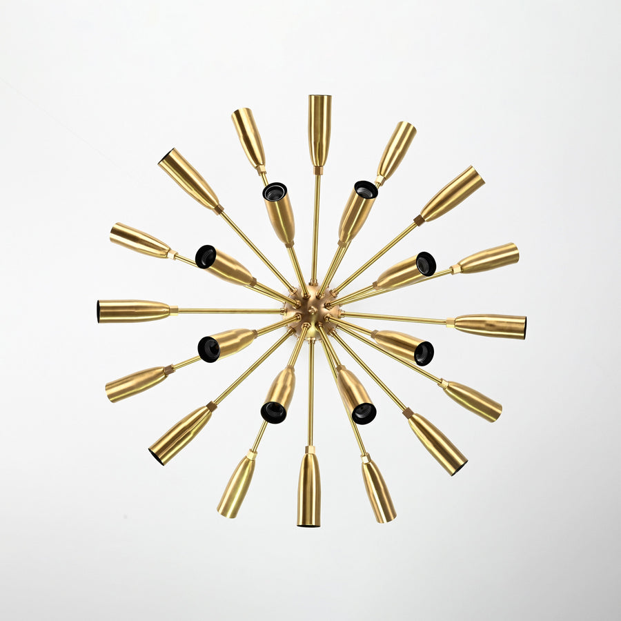 Berlin Nova - Brass Chandelier - 24 Lights - 32155