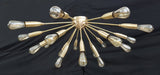 Paris Nova - Flush Mount Brass Chandelier - 18 Lights - 32131