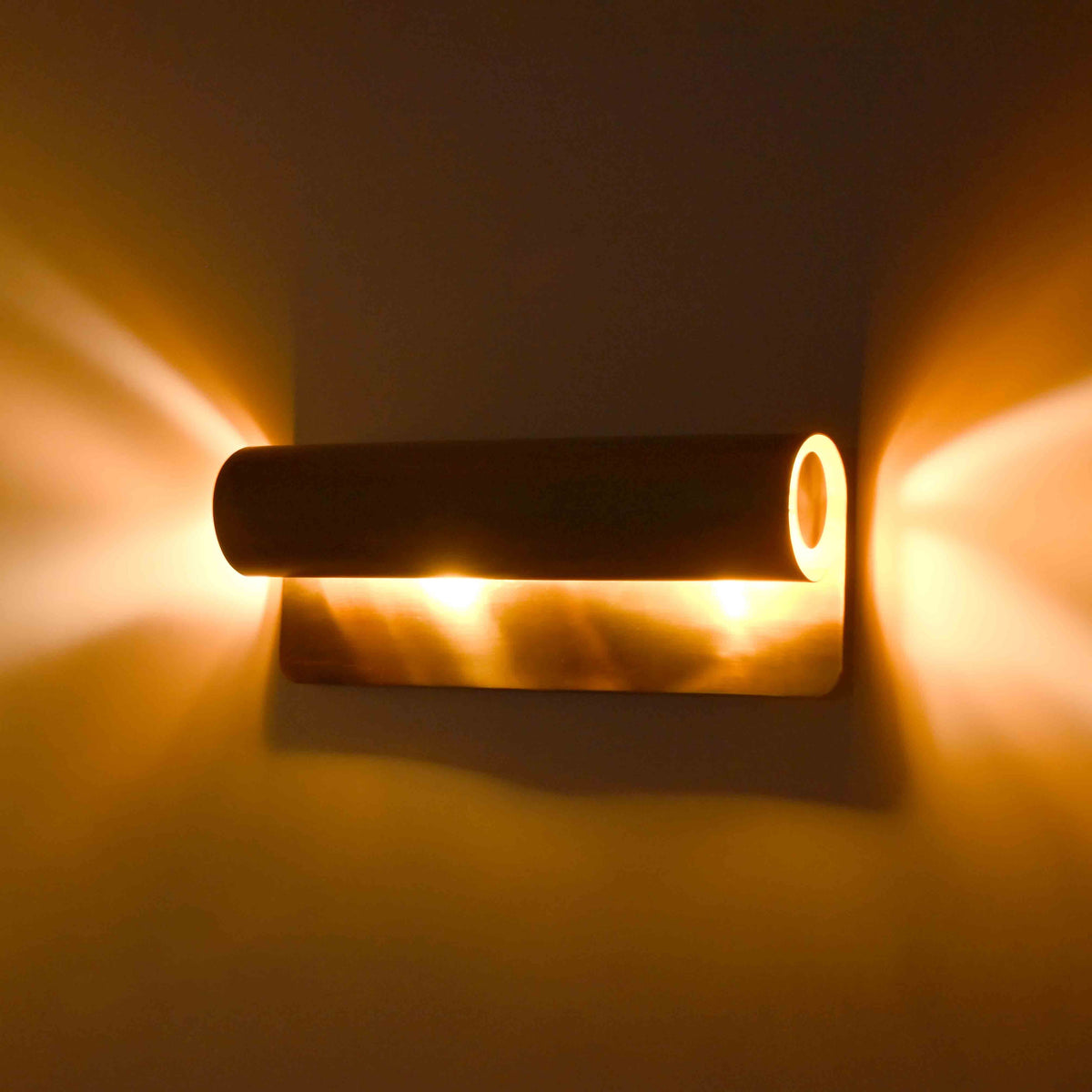 Size guide for Raw Brass Linear Up Down Wall Sconce – Modern Cylinder Wall Light – Model 32996