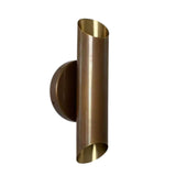 Modern Up Down Wall Sconce, Cylindrical Accent Light, Minimalist Hallway Lighting, Contemporary Bedroom Wall Lamp, Ambient Architectural Fixture