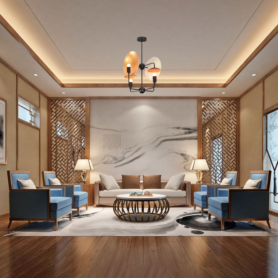 Barcelona Heritage - Pendant Chandelier - 4 Lights - 32331