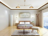 Lisbon Discus Mid-century Chandelier - 2 Lights - 32327