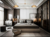 Lisbon Discus Mid-century Chandelier - 2 Lights - 32327