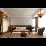 Berlin Discus  -  Uplifting Mid-century Chandelier - 3 Lights - 32309