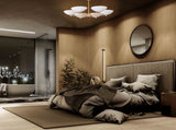 Zurich Discus  -  Uplifting Ceiling Chandelier - 6 Lights - 32308