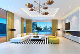 Oslo Ortbital  -  Uplifting Chandelier - 5 Lights - 32338