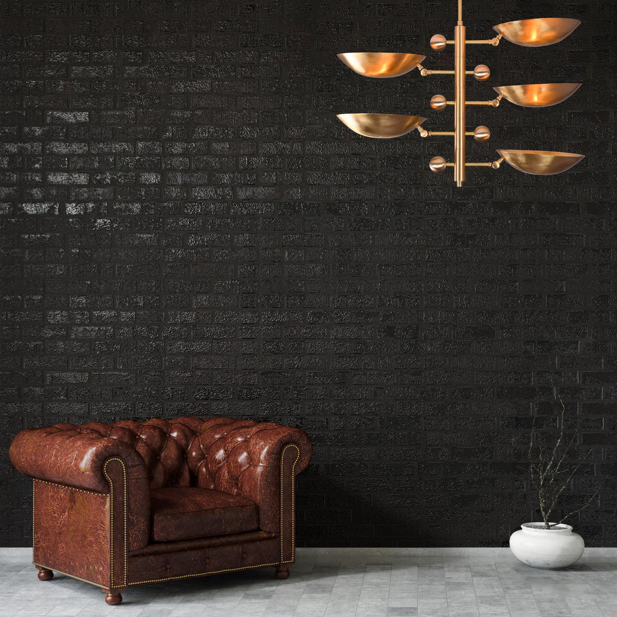 Athens Ortbital  -  Uplifting Chandelier - 5 Lights - 32335