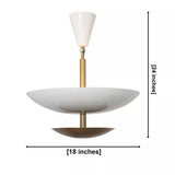 Milan 5 light chandelier dimensions showing 18 inch width and 24 inch overall height