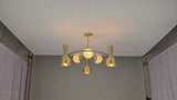 Kyoto Pivot - Diabolo Mid-century Chandelier - 9 Lights - 32395