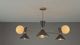 Vienna Pivot - Diabolo Ceiling Chandelier - 9 Lights - 32454