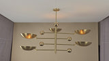 Paris Ortbital  -  Uplifting Pendant Chandelier - 5 Lights - 32429