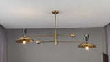 Lisbon Pivot - Diabolo Pendant Chandelier - 4 Lights - 32464