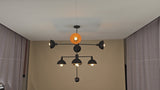 Stockholm Heritage Mid-century Chandelier - 8 Lights - 32444