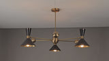 Kyoto Pivot - Diabolo Chandelier - 6 Lights - 32451
