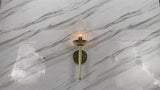 Paris Bloom - Ruffle Flame Wall Sconce - 18" - 32623