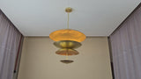 Monaco Cascade  -  Uplifting Mid-century Chandelier - 8 Lights - 32438