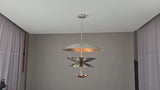 Paris Cascade  -  Uplifting Pendant Chandelier - 8 Lights - 32452