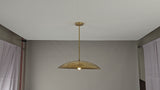 Rome Discus Mid-century Chandelier - 1 Light - 32408