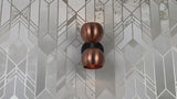 Vienna Aura - Globe Wall Sconce - 8" - 32620