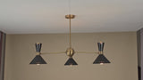 Athens Pivot - Diabolo Ceiling Chandelier - 6 Lights - 32445