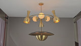Havana Pivot - Diabolo Pendant Chandelier - 12 Lights - 32398